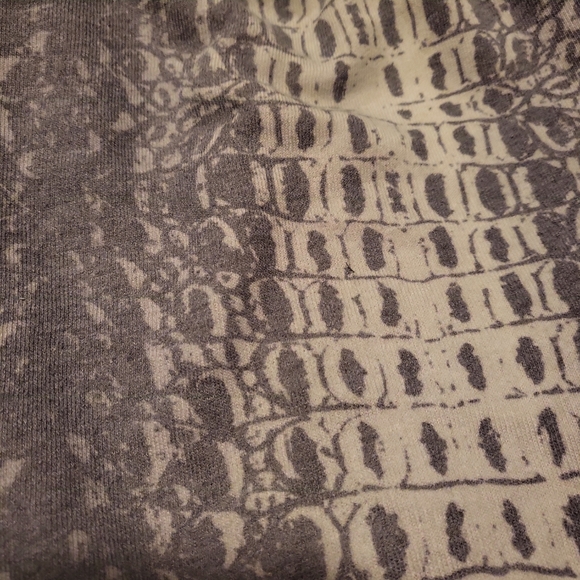 TAUPE Croc Sweatpants, Wildfox, M, - Picture 3 of 6